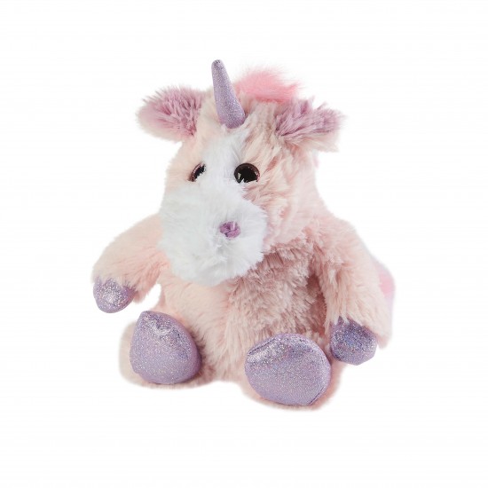 pink sparkly unicorn Junior 9" Warmies