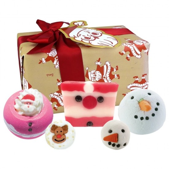 Claus for celebration Wrapped gift set