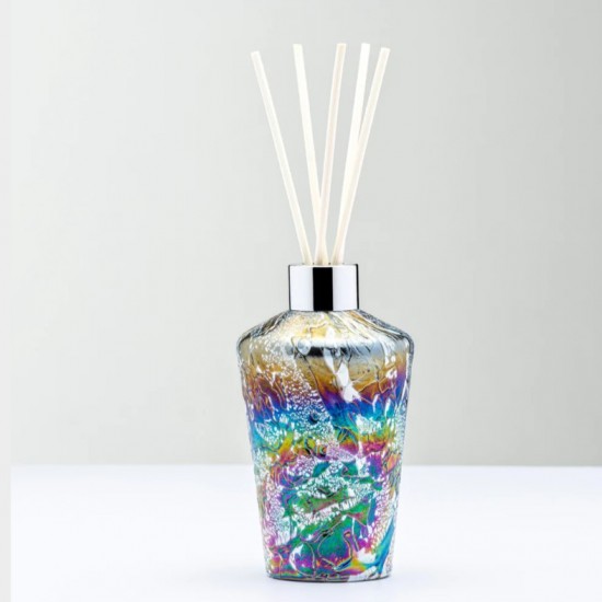 Reed diffuser flute pastel silver