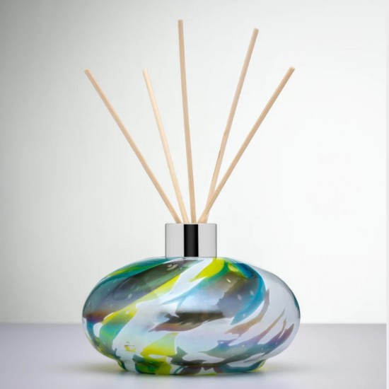Reed diffuser oval green