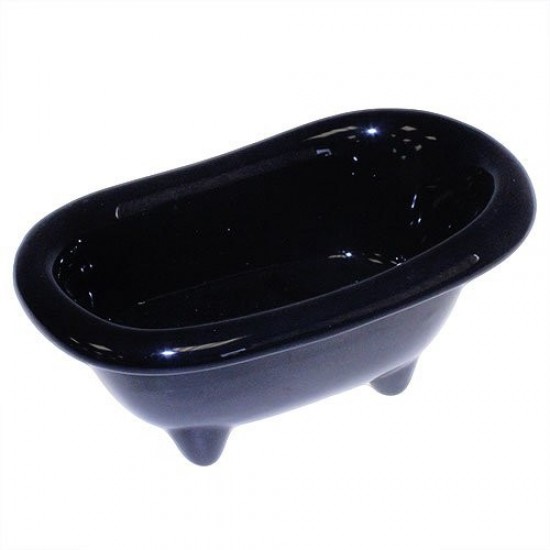 Ceramic mini bath -black