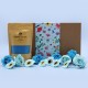 Bath salt & flowers gift box