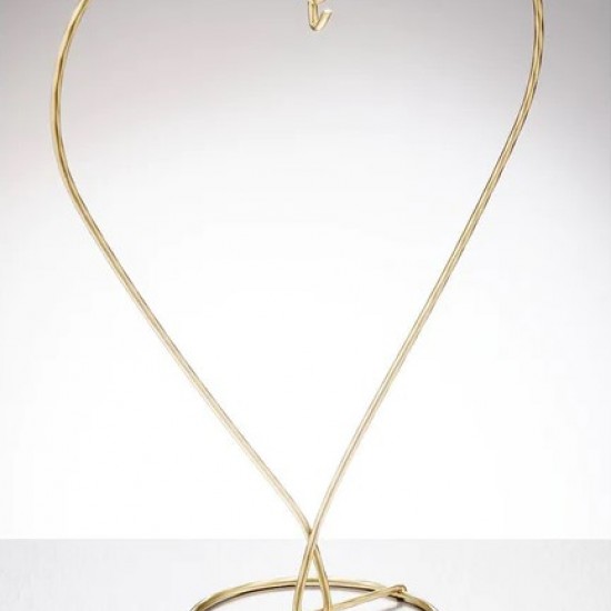 Display stand heart gold