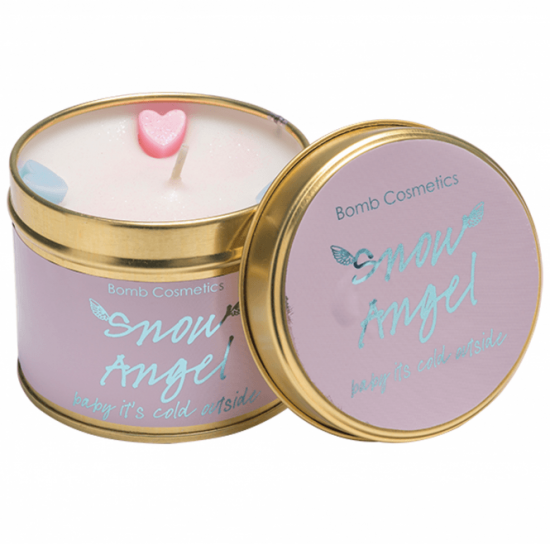 Snow angel Tinned candle 