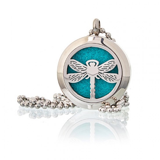 Aromatherapy Necklace dragonfly 25mm
