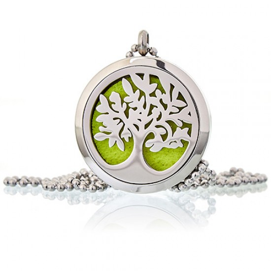 Aromatherapy necklace tree of life 30mm