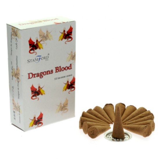 Dragons Blood Incense cones x15pk