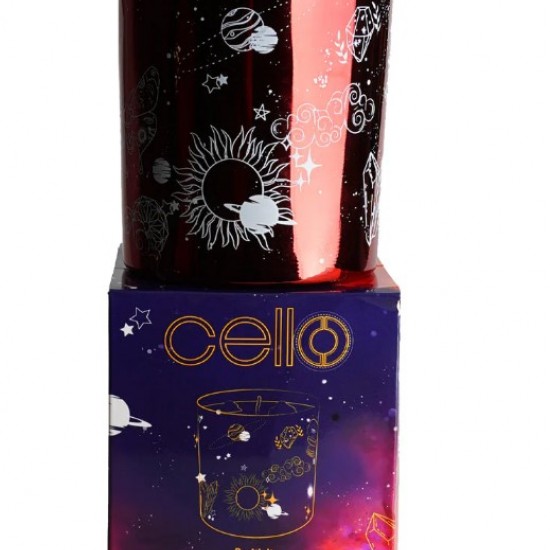 Celestial Gemstone Candle 200g with Citrine Quartz - Curious Citron