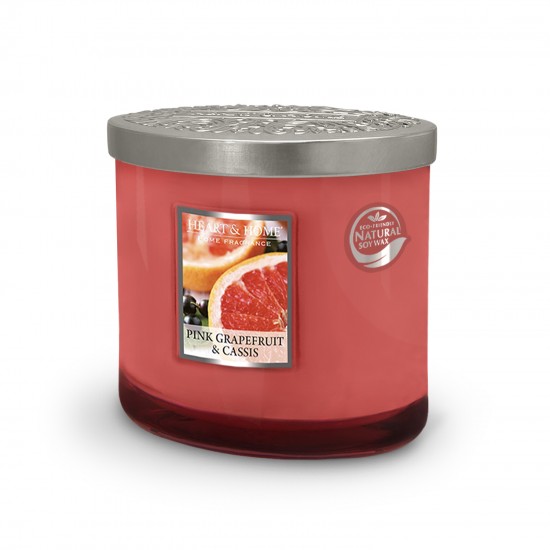 2 Wick candle pink grapefruit cassis 