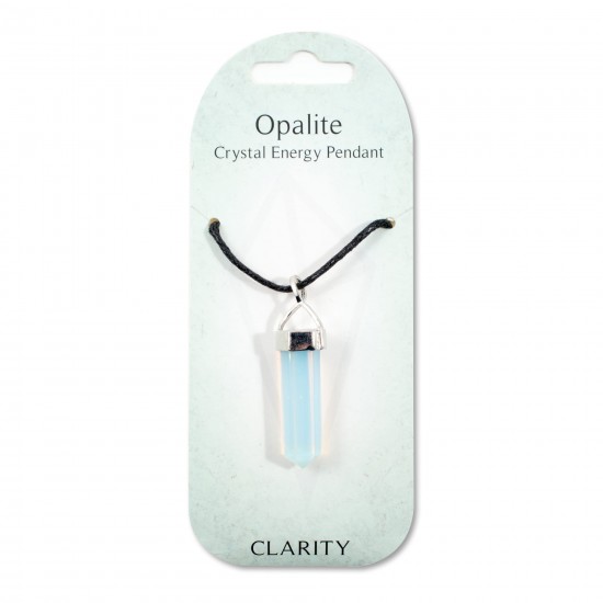 Crystal energy pendant- Opalite