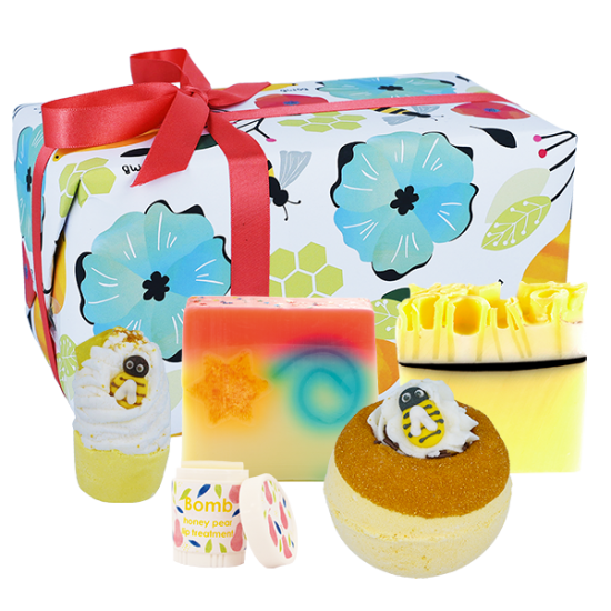 Bee-autiful Wrapped Gift Set