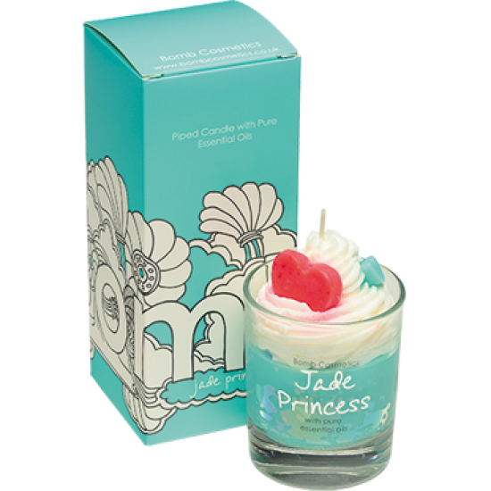 Jade Princess Piped Candle In Box