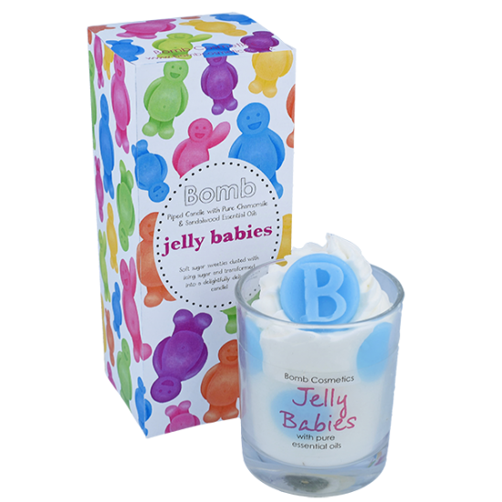 Jelly Babies Piped Candle In Box
