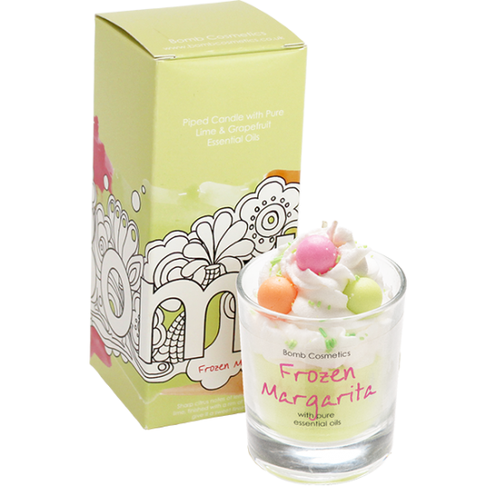 Frozen Margarita Piped Candle In Box