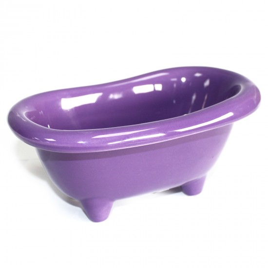 Ceramic mini bath lavender