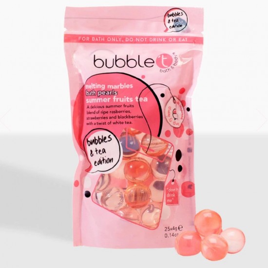 Summer fruits essential oils bath pearls Bubble T