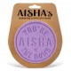 Personalised bath bomb- Aisha