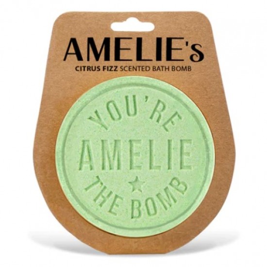 Personalised bath bomb- Amelie