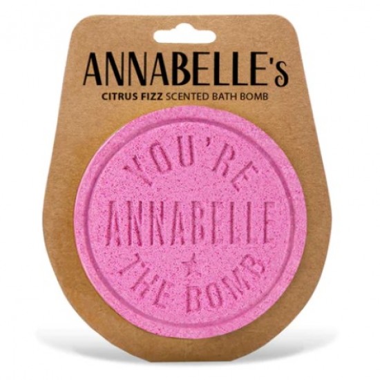 Personalised bath bomb- Annabelle