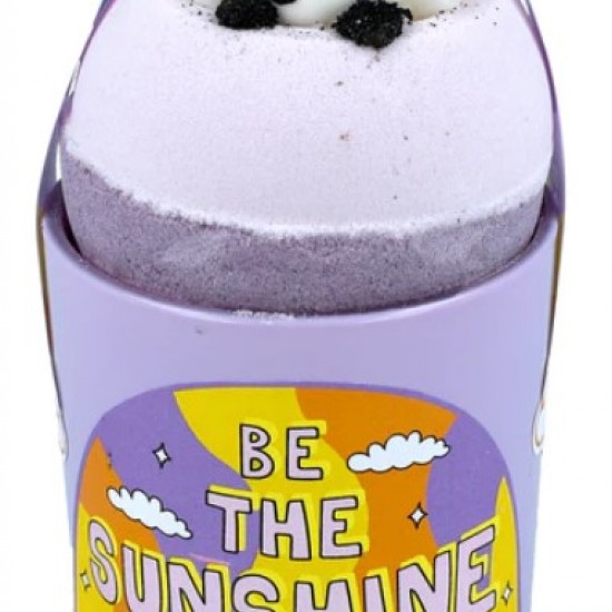 Be the sunshine- Glow up candle and bath bomb set
